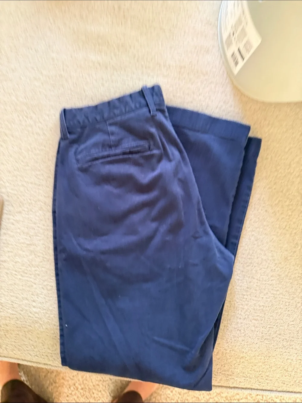 J. Crew Men's Navy Chinos - Straight Leg